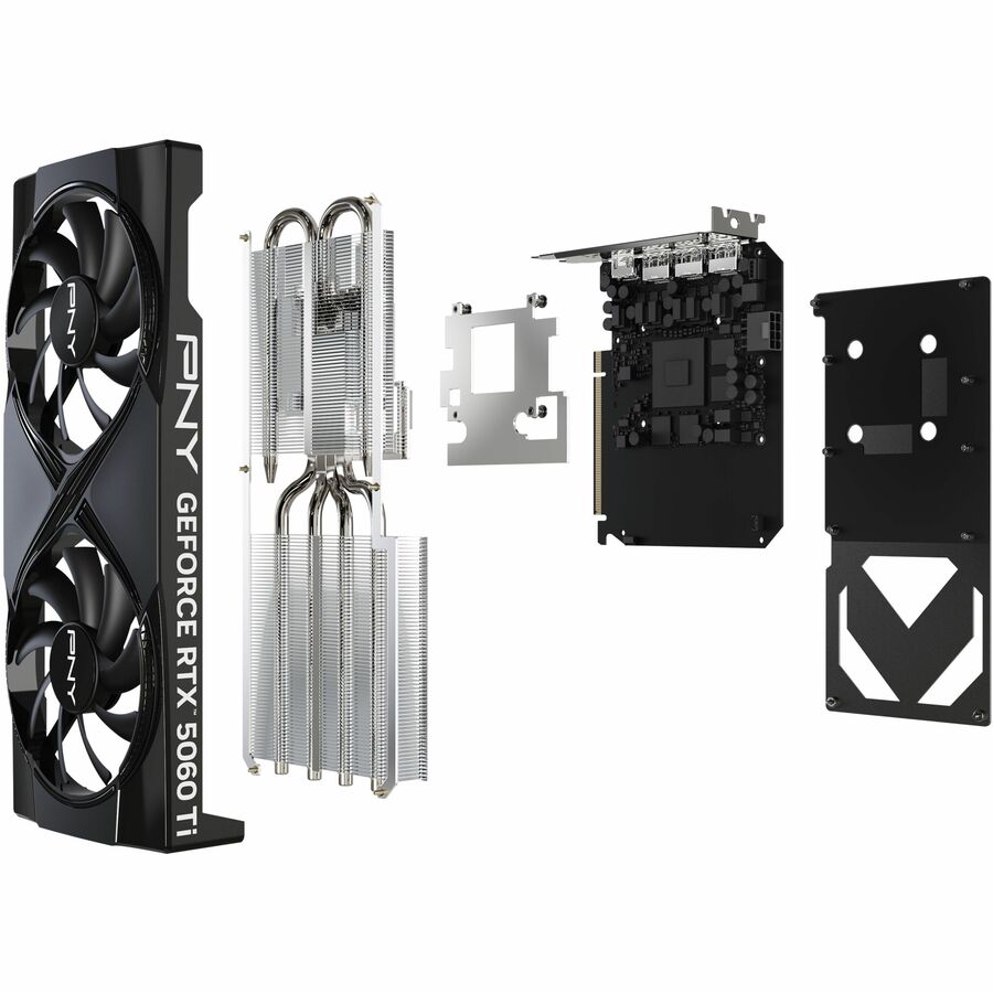 PNY GeForce RTX™ 5060 Ti 16GB Overclocked Dual Fan GPU