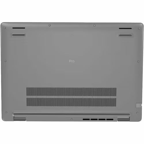 16-inch notebook underside with vent grille and label area