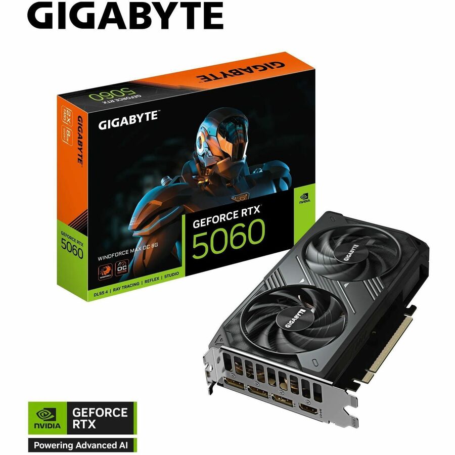 GIGABYTE NVIDIA GeForce RTX 5060 Graphic Card - 8 GB GDDR7