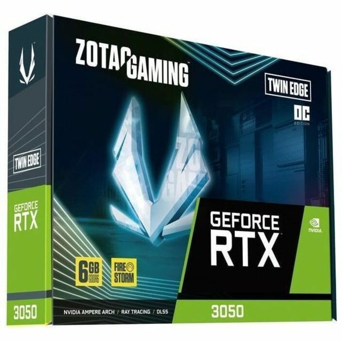 ZOTAC NVIDIA GeForce RTX 3050 Graphic Card - 6 GB GDDR6 - Twin Edge OC