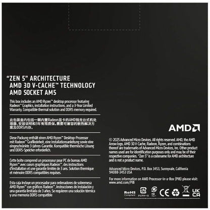 AMD Ryzen 9 9950X3D2 16-Core 4.3GHz Desktop Processor