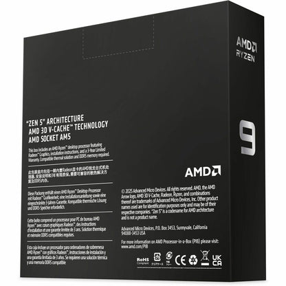 AMD Ryzen 9 9950X3D2 16-Core 4.3GHz Desktop Processor
