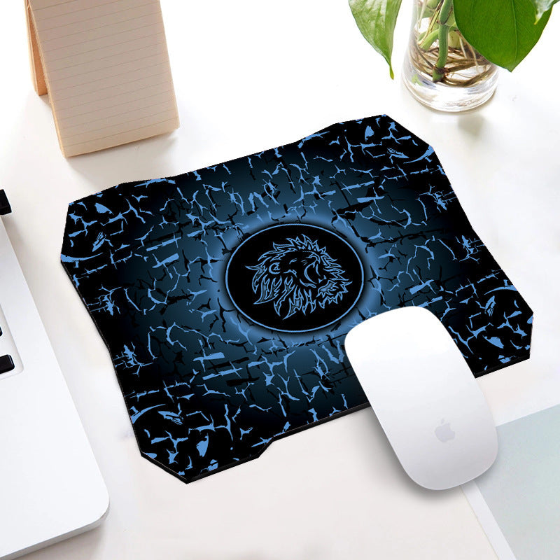 Cracked Lion Mouse Pad