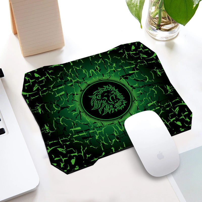 Cracked Lion Mouse Pad