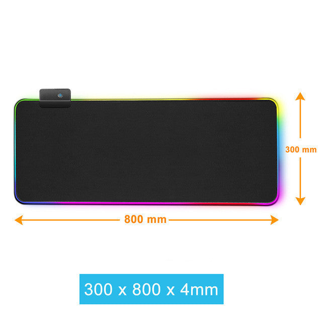 Luminous RGB Rubber Mat Collection