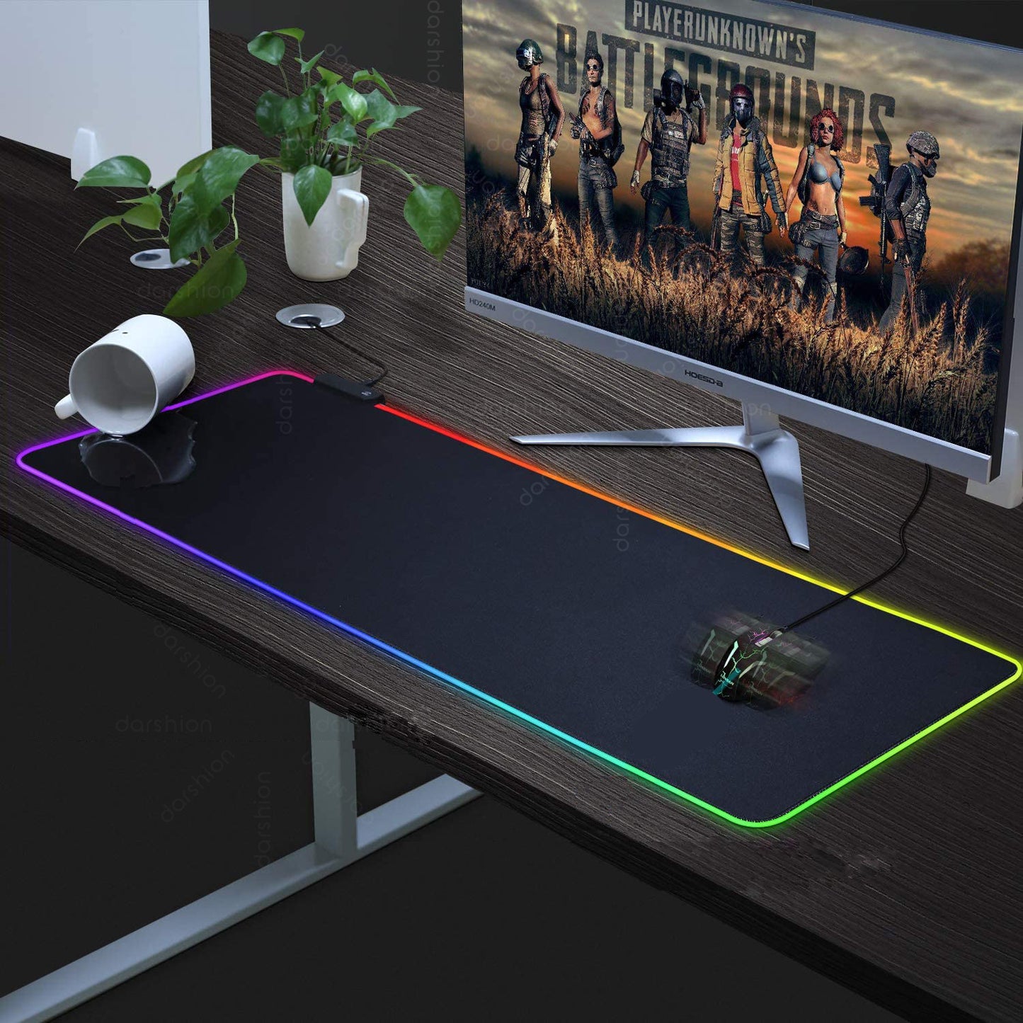 Luminous RGB Rubber Mat Collection