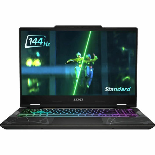MSI CYBORG 15 gaming laptop with 144Hz display and RGB backlit keyboard