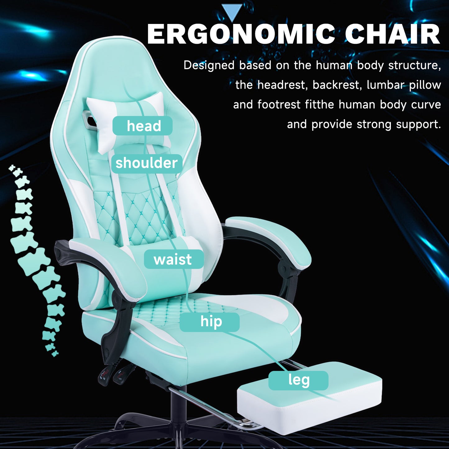 Aqua Racer Gaming Chair