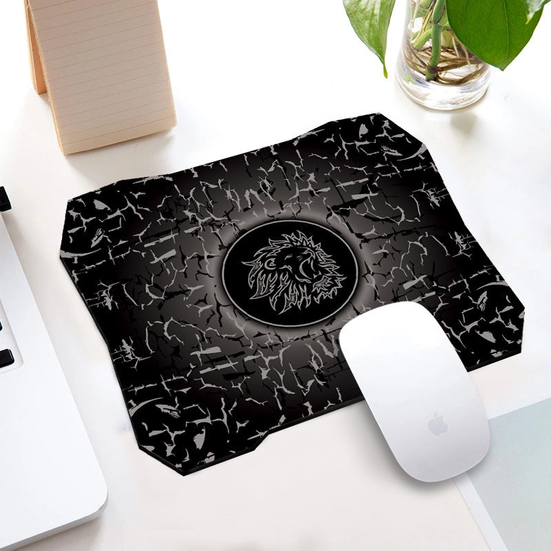 Cracked Lion Mouse Pad