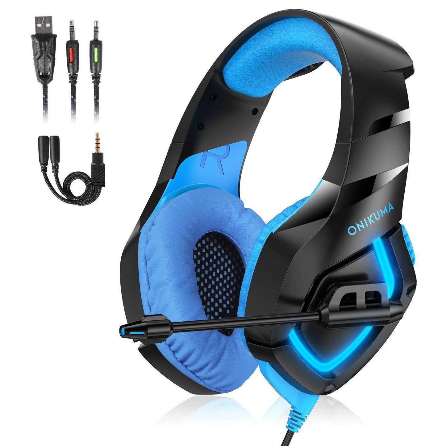 Wired LED ONIKUMA Gaming Headset