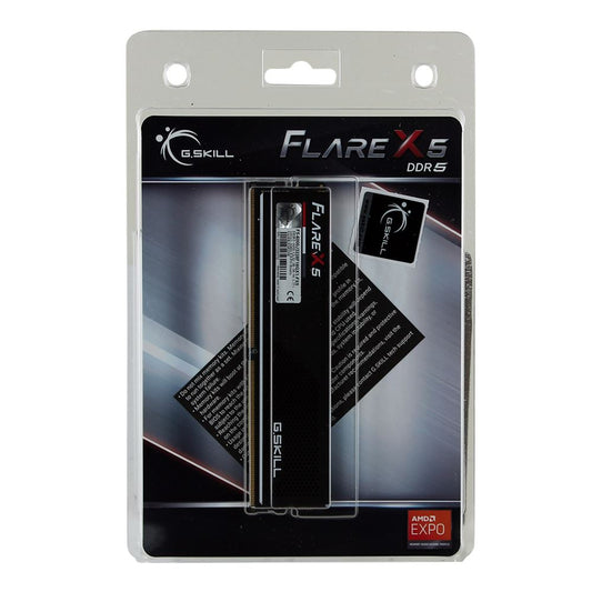 G.Skill Flare X5 DDR5 memory module retail package, black