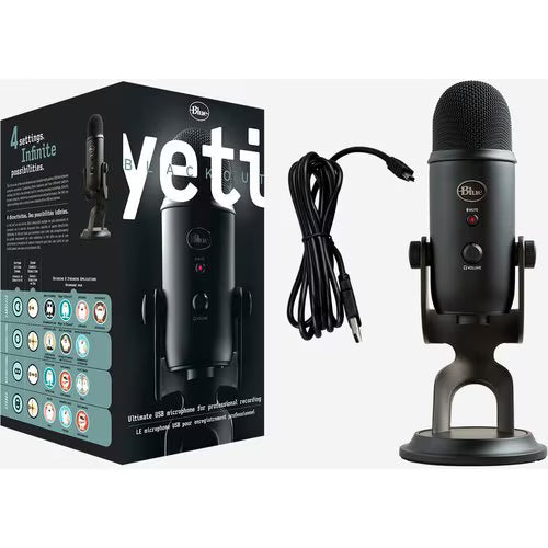Blue Yeti Wired Condenser Microphone