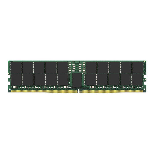 Kingston DDR5 ECC registered RAM module, 64GB, 5600MT/s, green PCB