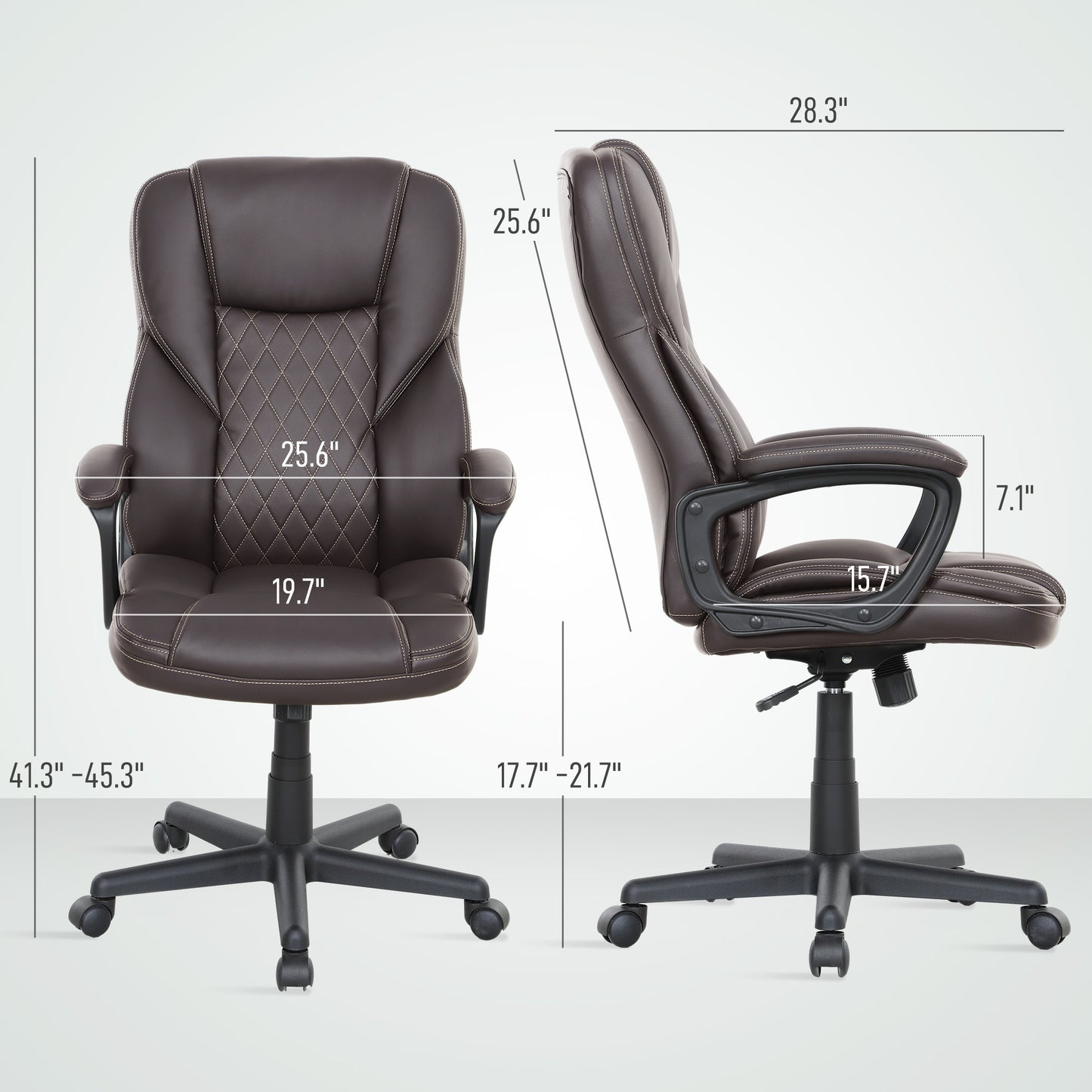HOMCOM High Back Ergonomic Office Chair