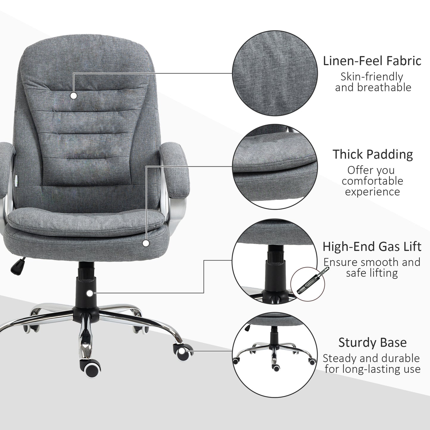 Vinsetto Executive - High Back Home Office Chair