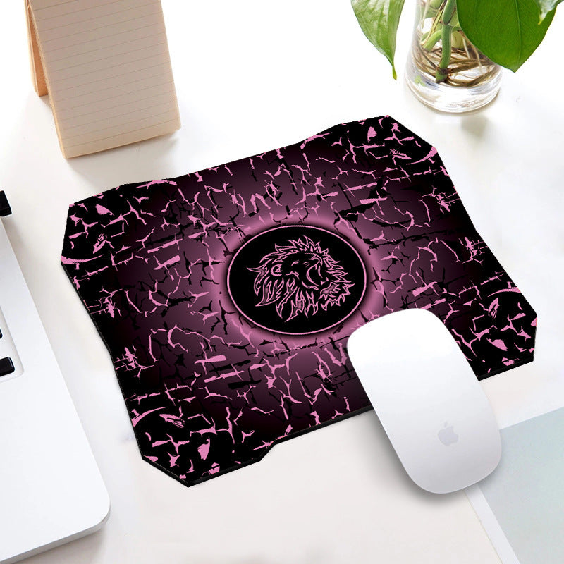 Cracked Lion Mouse Pad