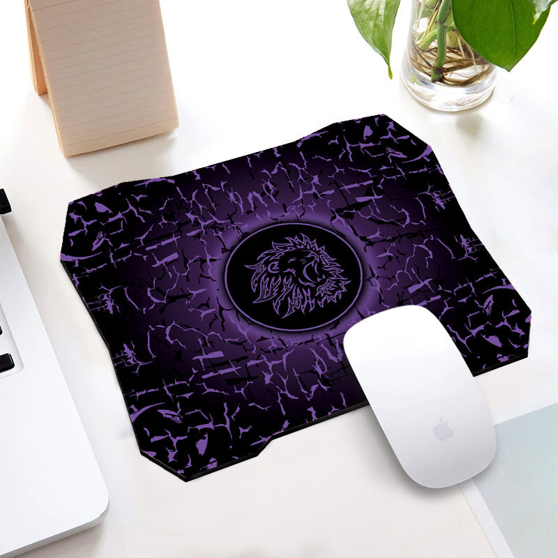 Cracked Lion Mouse Pad