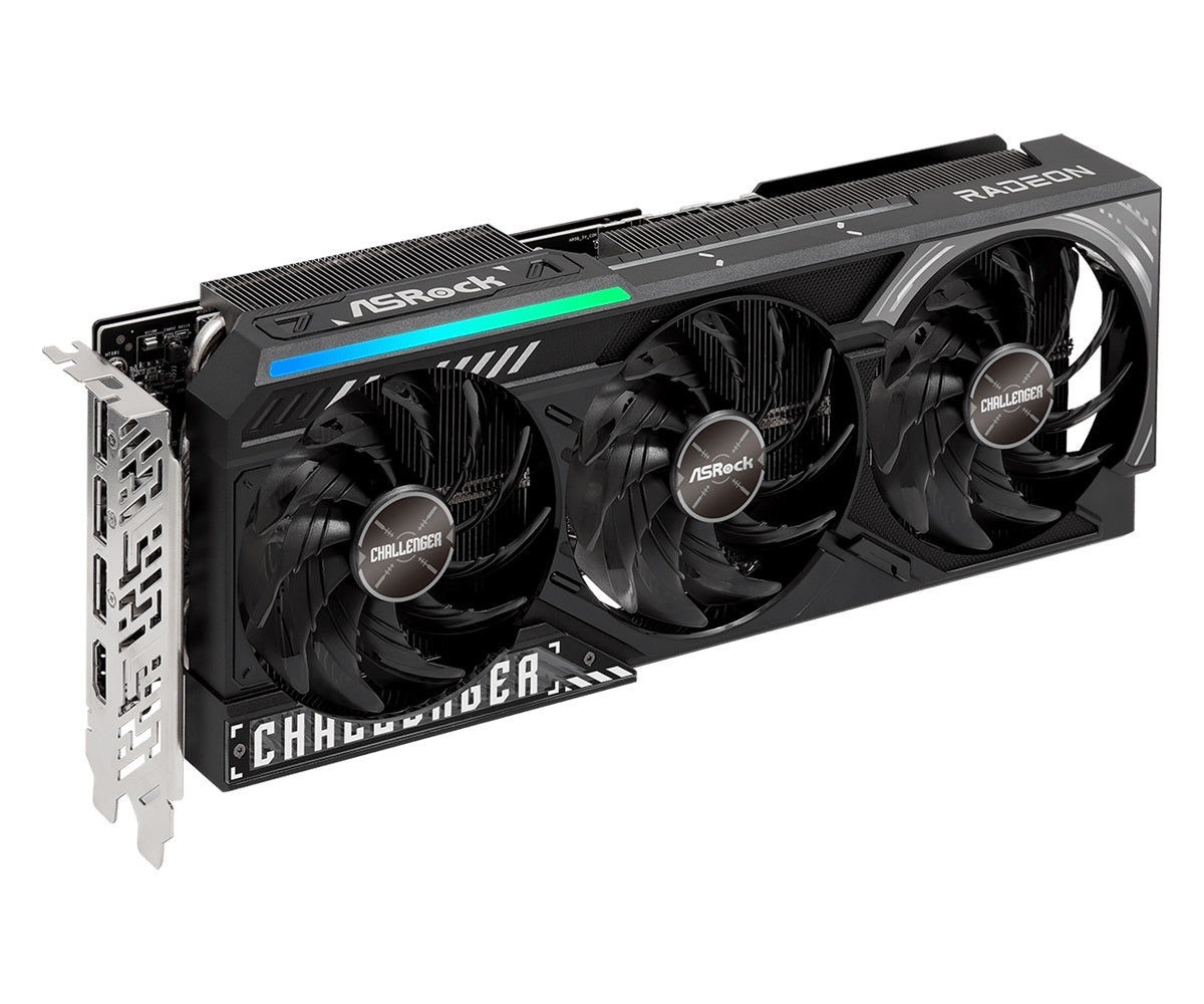 ASRock Challenger Radeon RX 9070 XT 16GB GDDR6 Graphics Card