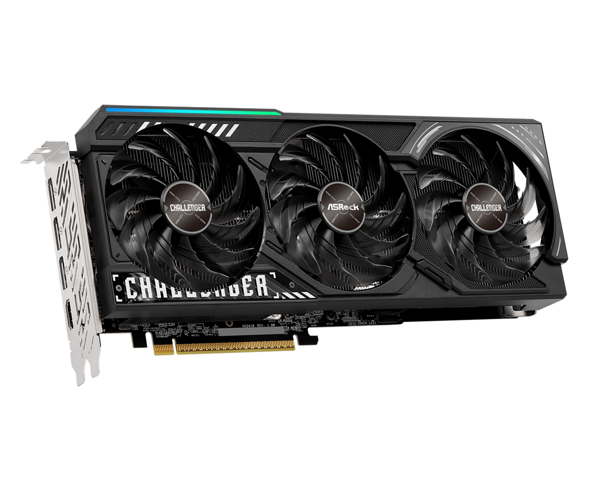 ASRock Challenger Radeon RX 9070 XT 16GB GDDR6 Graphics Card