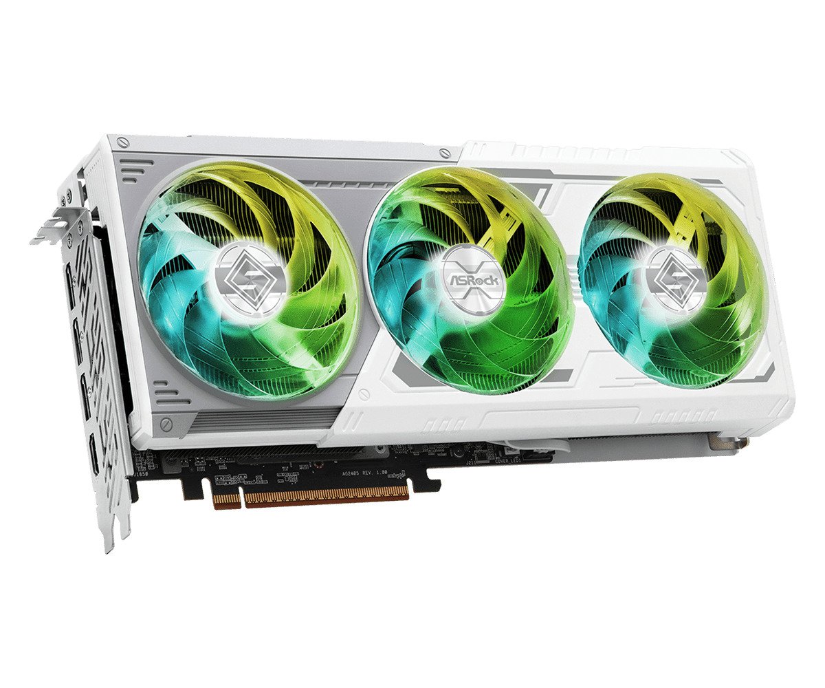 ASROCK AMD Radeon RX 9070 XT Steel Legend 16GB GDDR6