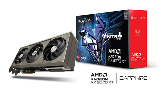 Sapphire 11348-01-20G Nitro+ AMD Radeon RX 9070 XT Graphics Card