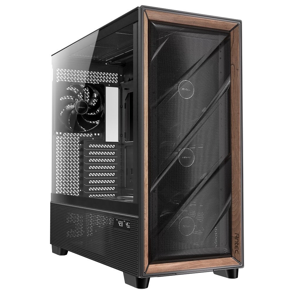 Antec FLUX Pro Walnut Wood PC Case