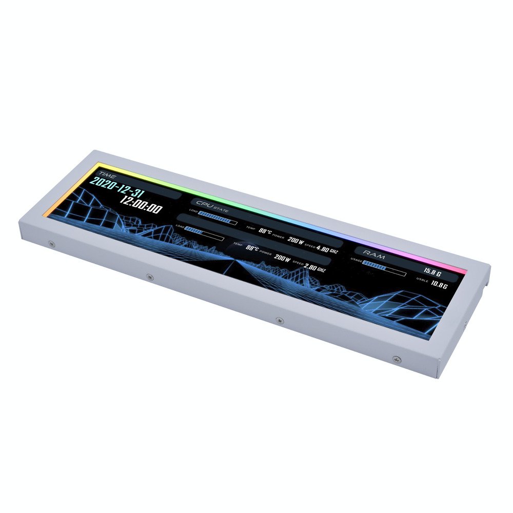 Lian Li SM088W 8.8" Universal Screen for PC - Dynamic Screen Control - Adjustable