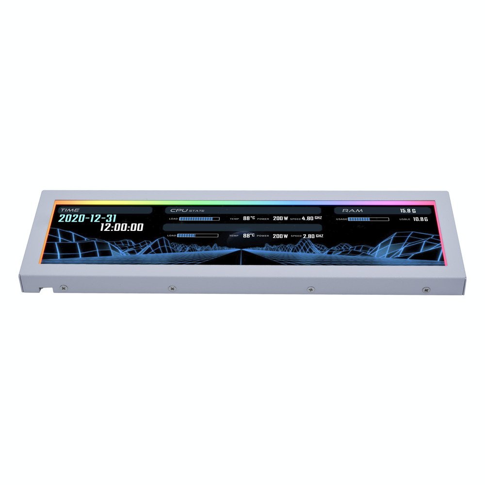Lian Li SM088W 8.8" Universal Screen for PC - Dynamic Screen Control - Adjustable