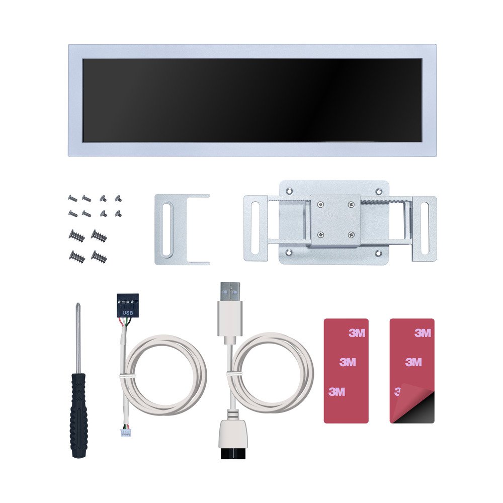 Lian Li SM088W 8.8" Universal Screen for PC - Dynamic Screen Control - Adjustable