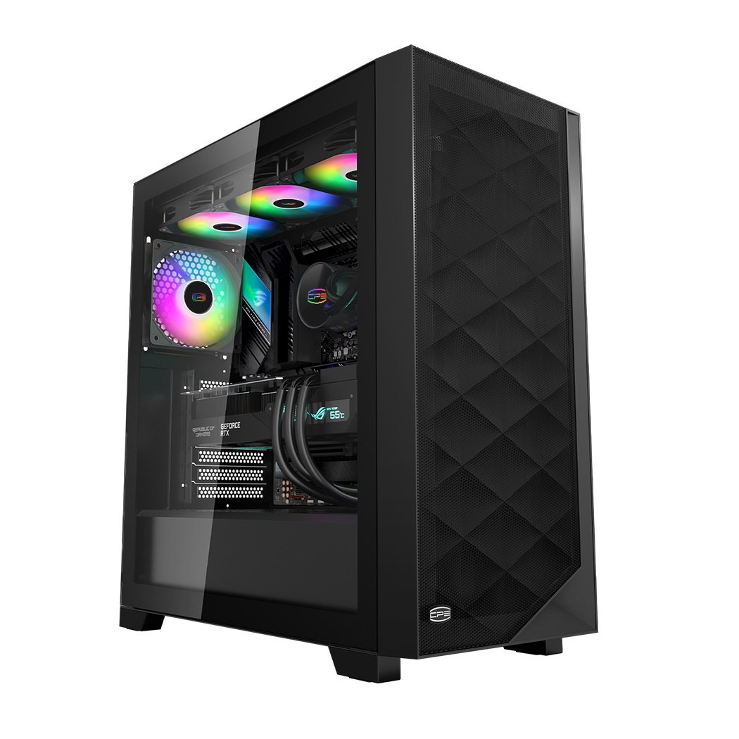 PCCOOLER C3D510 BK ARGB CPS PC Case