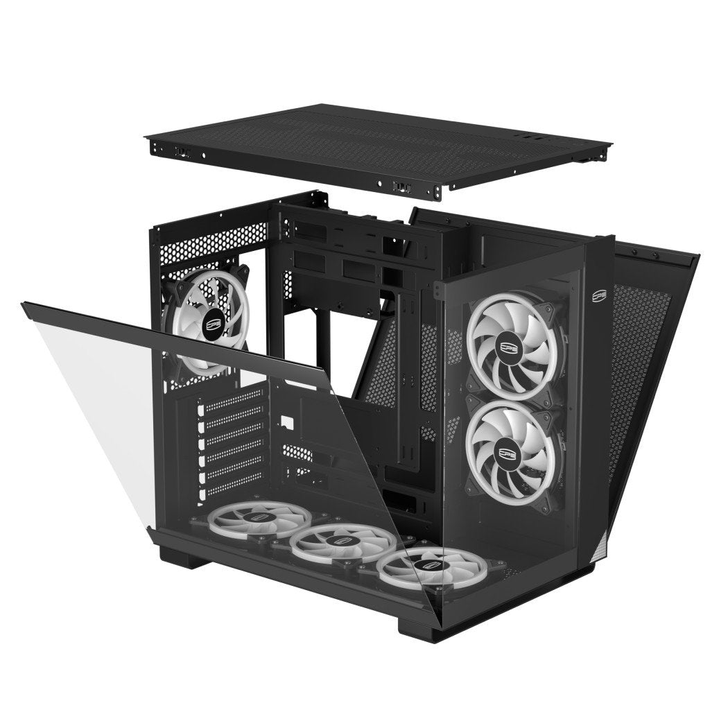 PCCOOLER CPS C3T500 ARGB BK PC Case