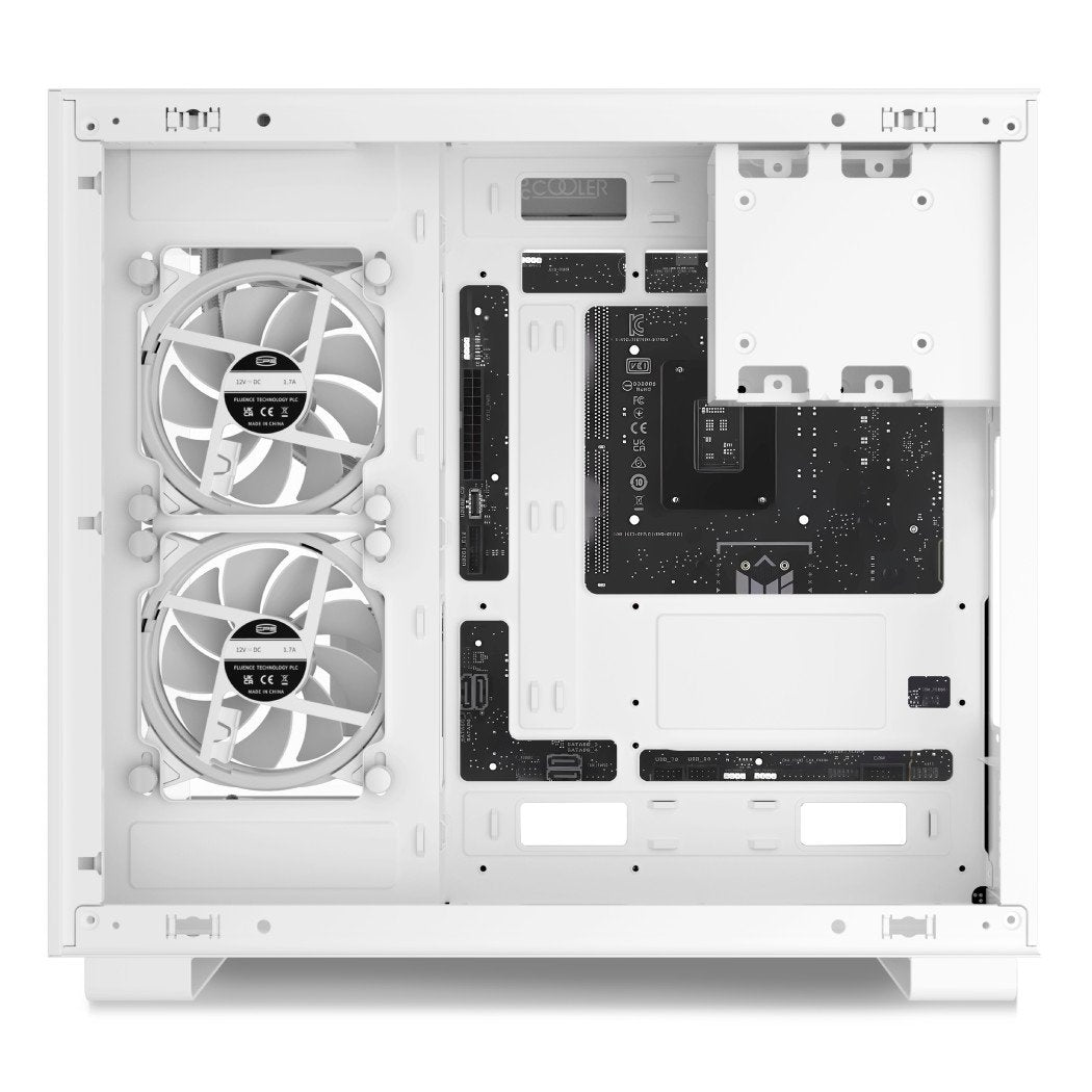 PCCOOLER CPS - C3 T500 ARGB White Gaming Desktop Case