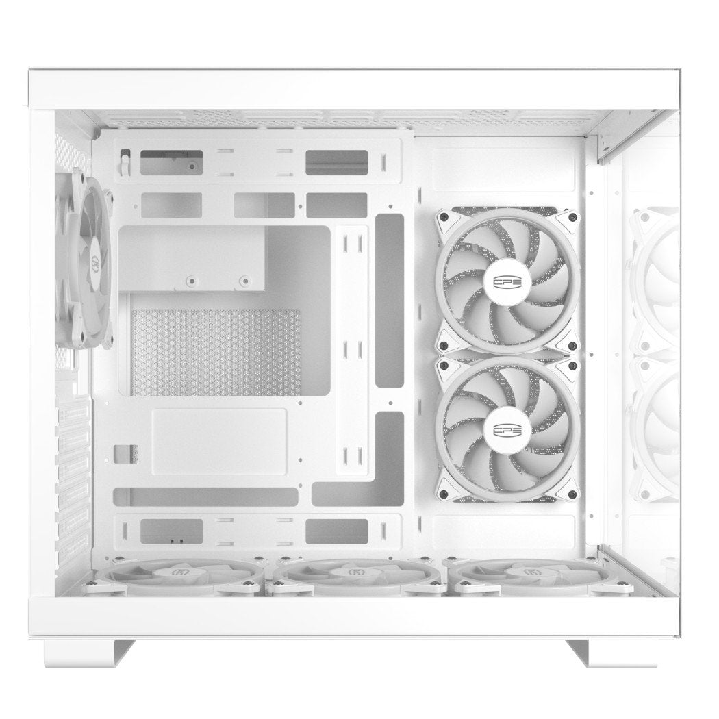 PCCOOLER CPS - C3 T500 ARGB White Gaming Desktop Case