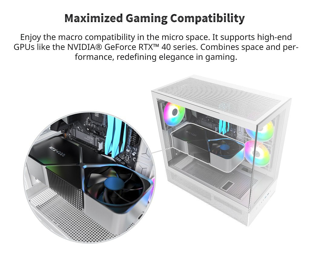 MONTECH XR ATX Mid-Tower PC Gaming Case