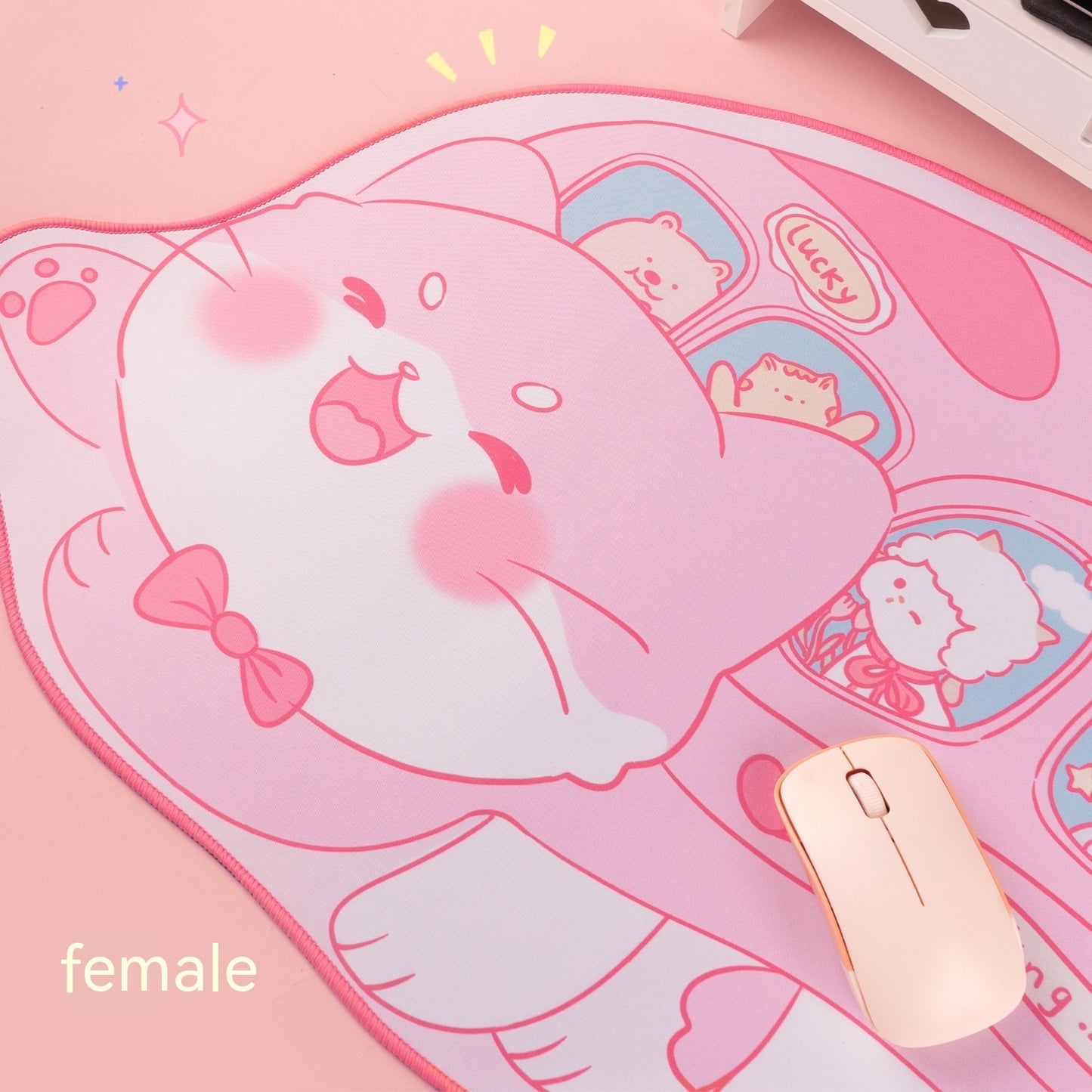 Cat Bus Mouse Pad