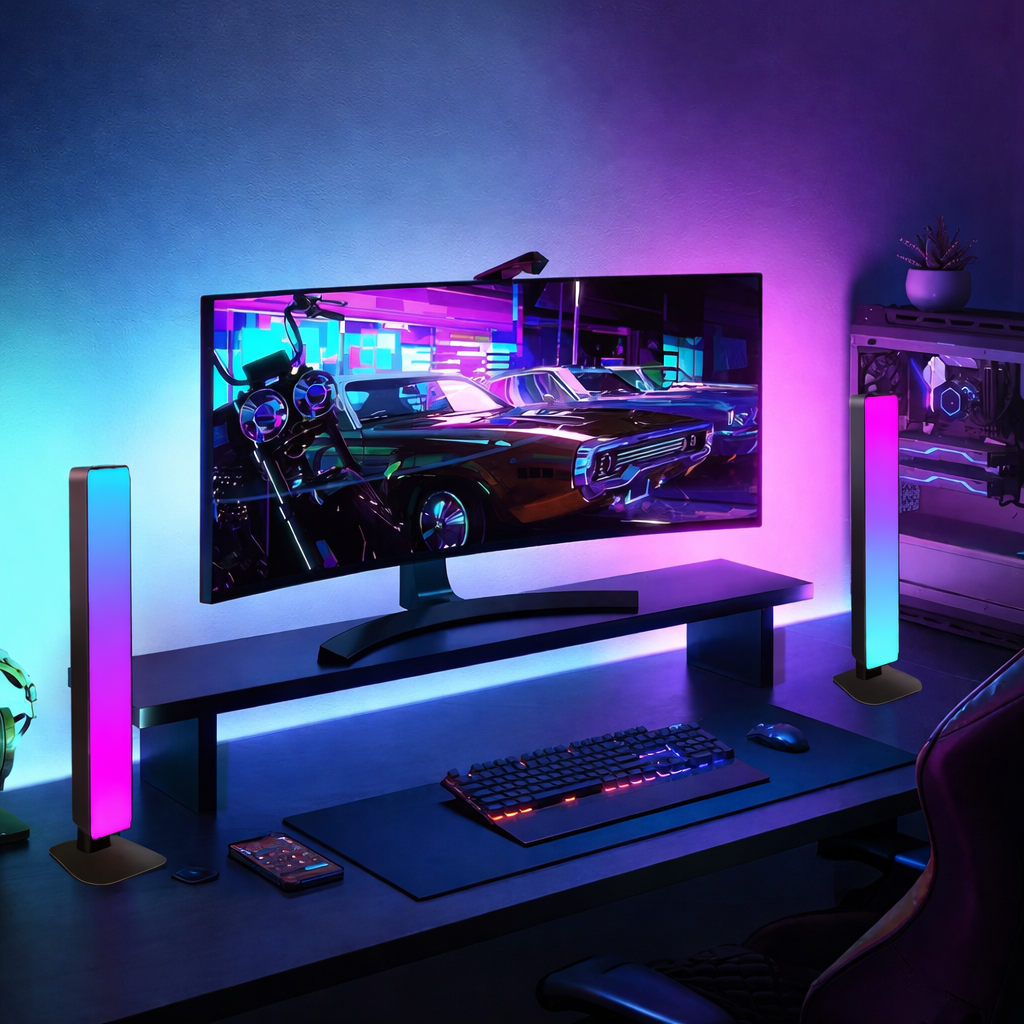 Smart RGB Atmosphere Light Bar w/ App Control & Music Sync
