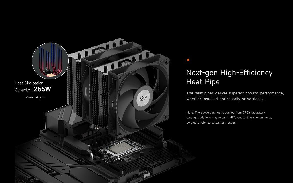 PCCOOLER CPS - RT620 BK CPU Air Cooler