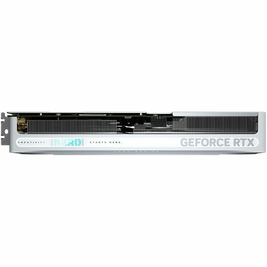 GIGABYTE GeForce RTX 5080 graphics card cross-section top vented bar