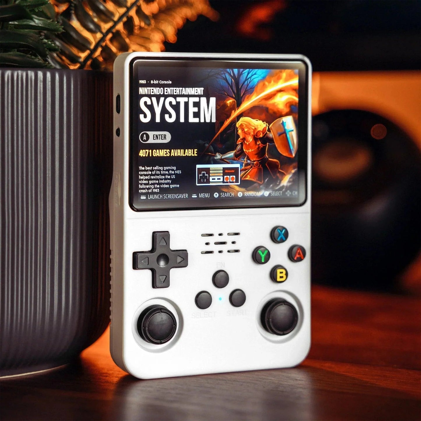 Handheld Retro Gaming Console with 3.5" IPS Screen & 20,000 Games