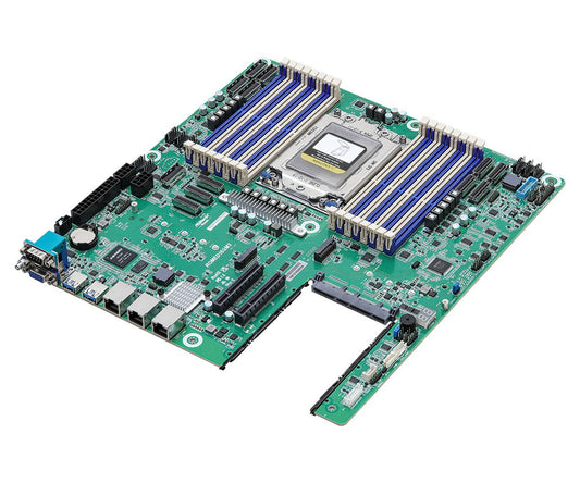 Asrock ROMED16QM3 EEB 12 inch x 13 inch Single Socket SP3 LGA4094 SoC Chipset Server Motherboard