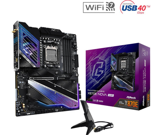 ASRock X870E NOVA WIFI Socket AM5