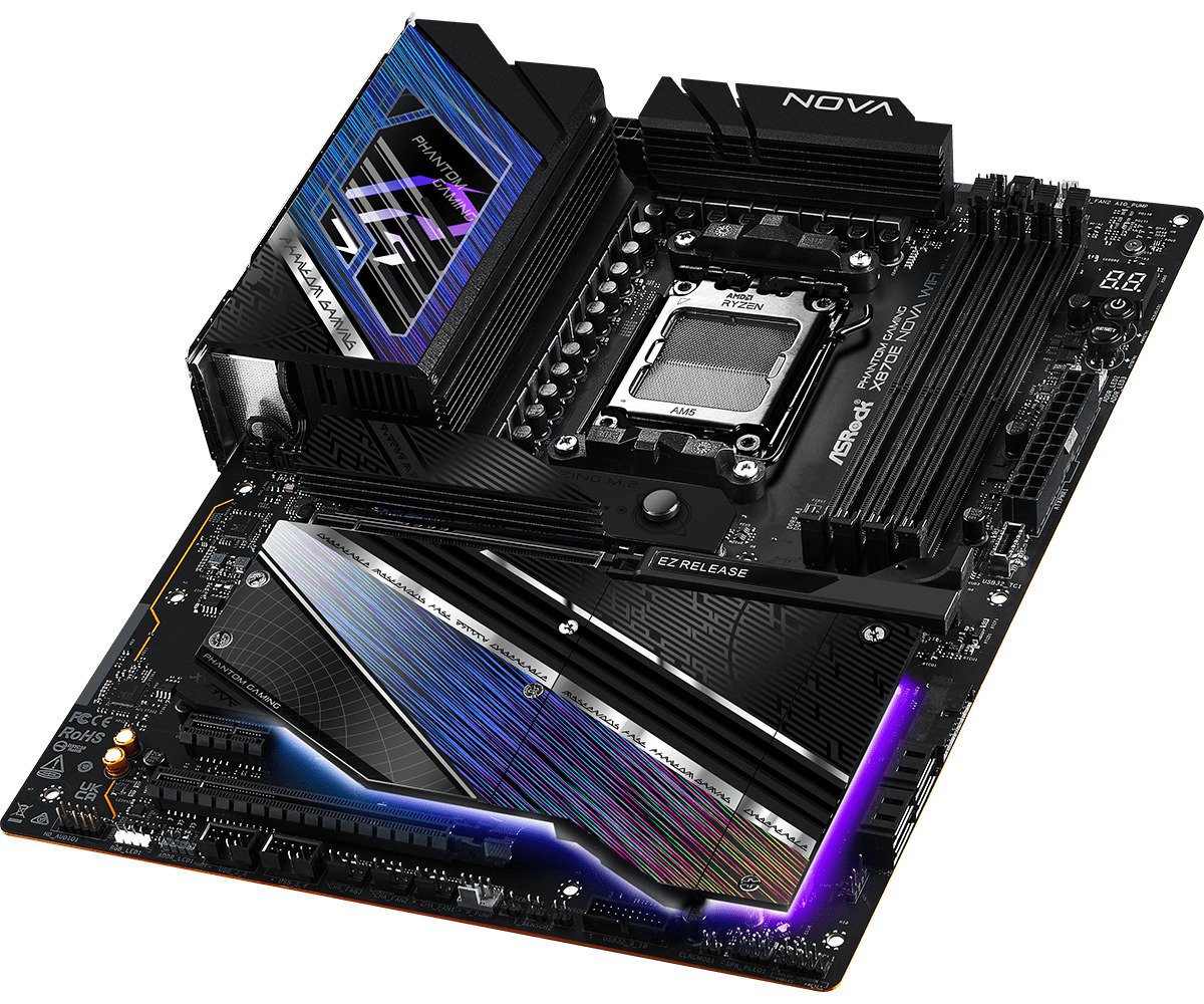 ASRock X870E NOVA WIFI Socket AM5