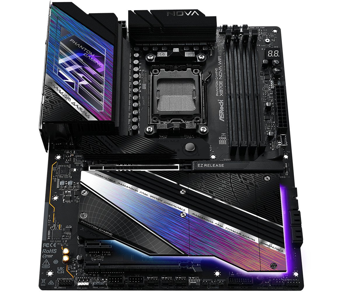 ASRock X870E NOVA WIFI Socket AM5