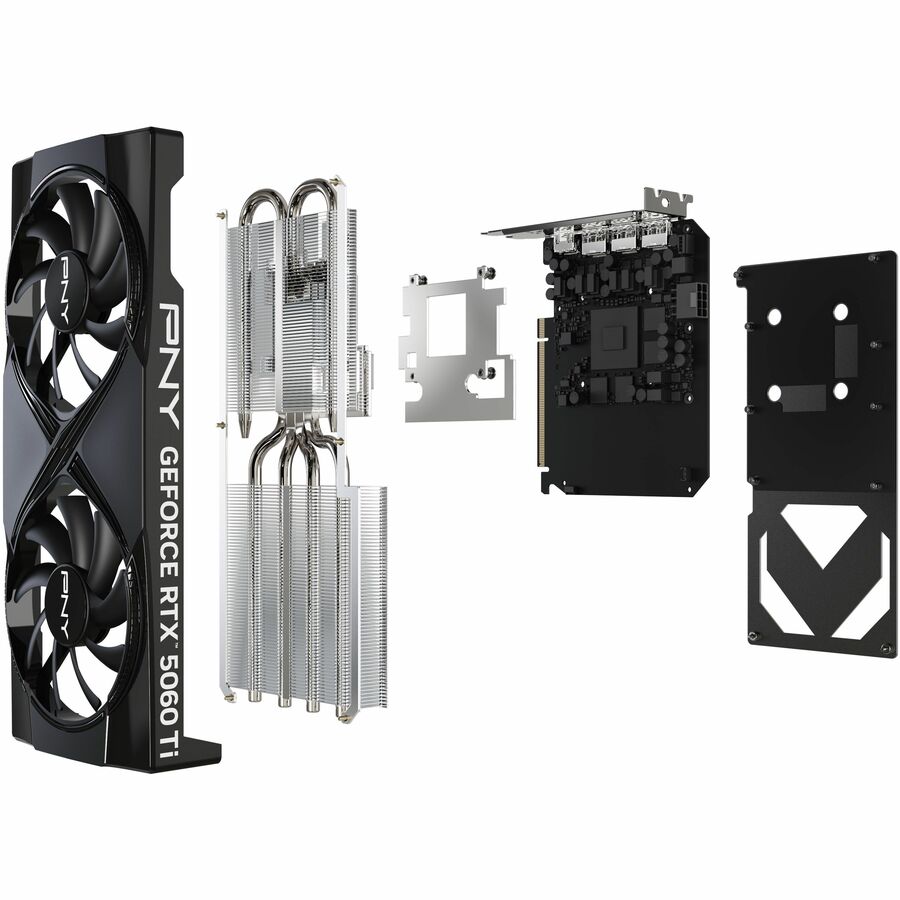 PNY GeForce RTX™ 5060 Ti 8GB Overclocked Dual Fan GPU