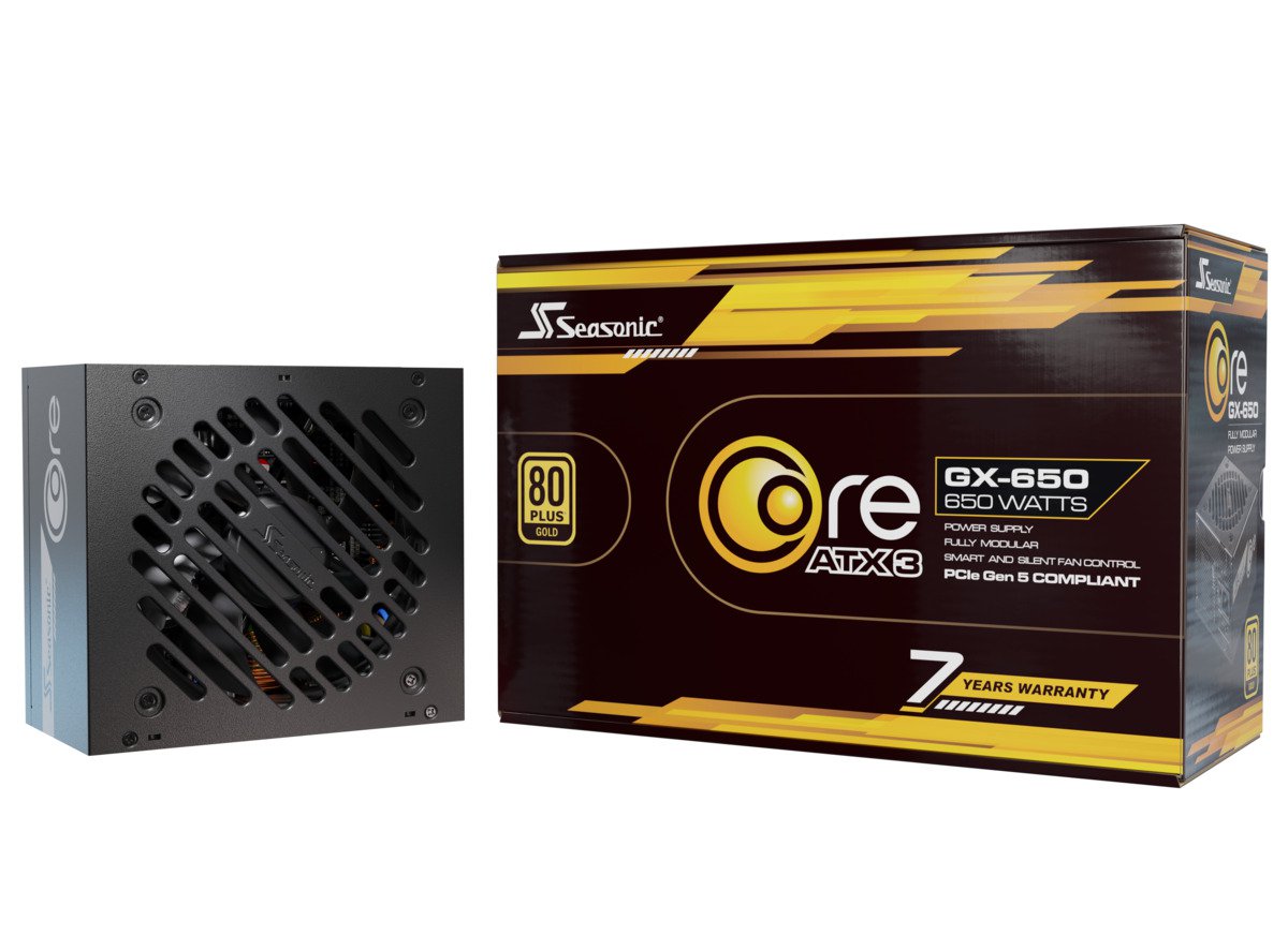 SEASONIC CORE V2 GX-650 (ATX3) - 650W Power Supply
