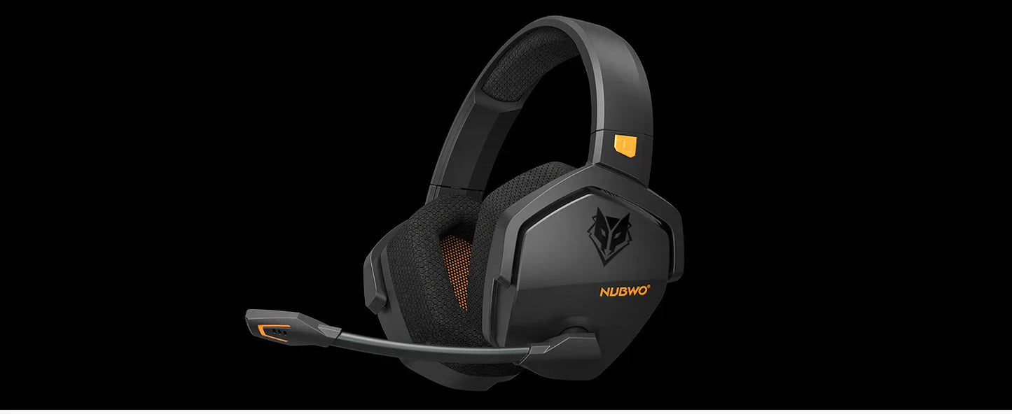NUBWO G06 Wireless Gaming Headset Bluetooth 5.3 PS5 PC Noise Cancelling