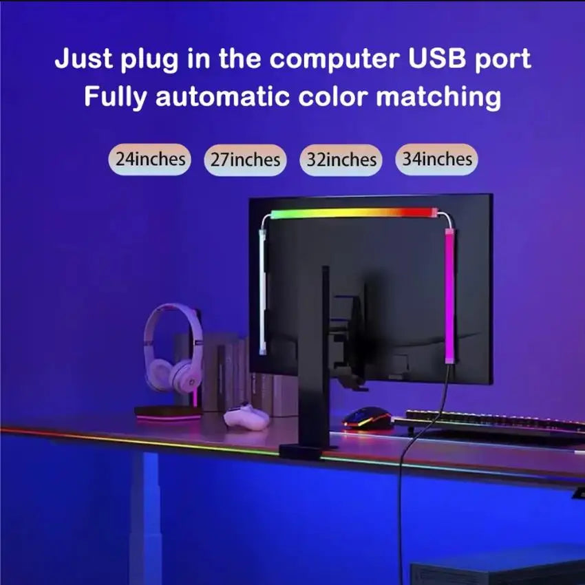 USB RGBIC LED Strip Lights