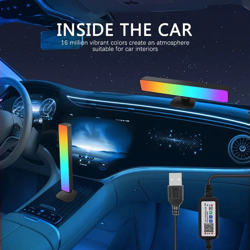 Smart RGB Atmosphere Light Bar w/ App Control & Music Sync