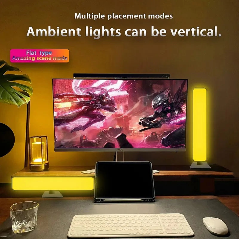 Smart RGB Atmosphere Light Bar w/ App Control & Music Sync