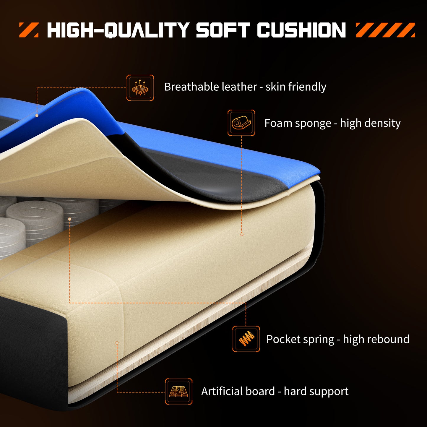 Zhumi Roller Gaming Chair Collection